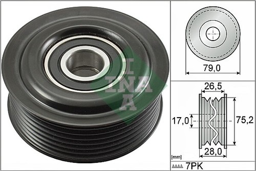New deflection guide pulley - deflection/guide,