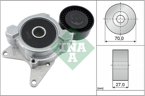 New belt tensioner ribbed - new, tensioner,